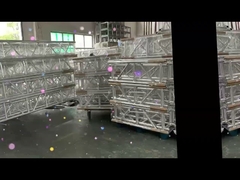 ইভেন্টের জন্য অ্যালুমিনিয়াম খাদ স্পিগট স্টেজ ট্রাস সার্কুলার