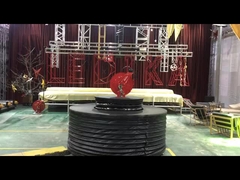 কালো ইস্পাত নির্মাণ সহ ভারী দায়িত্ব ঘূর্ণন এবং উত্তোলন সিস্টেম