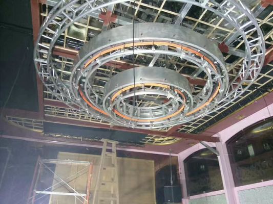 Rotating Circle Truss Lifting Stage Aluminum Truss For Sale