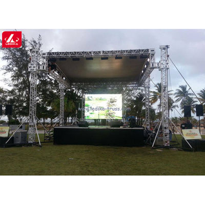 Durable Outdoor Event Aluminum Wedding Truss Mobile Square Led Screen Truss