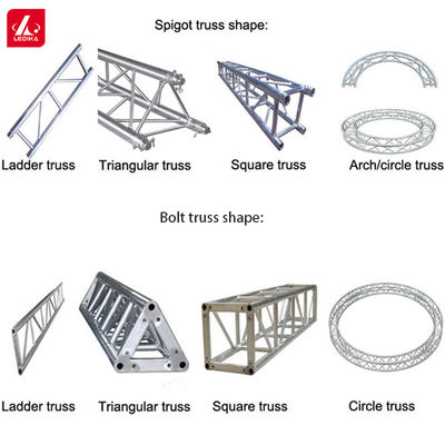 Outdoor Event Aluminum Lighting Truss Square Stage Box Truss