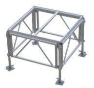 Customized Adjustable Aluminum Stage Platform For Outdoor And Indoor Events