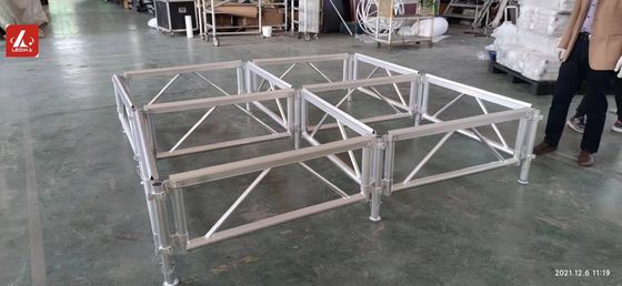 Adjustable Aluminum Stage Platform Customizable and Safe for Performances