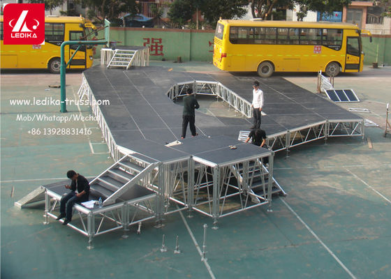 Aluminum Stage Platform Adjustable and Customizable for All Activities