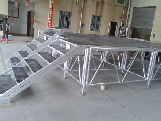Adjustable Height Durable And Stable Aluminum Stage Platform For Events