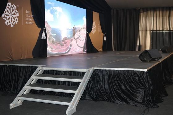 Convenient And Assemble Aluminum Stage Platform Can Adjust Height