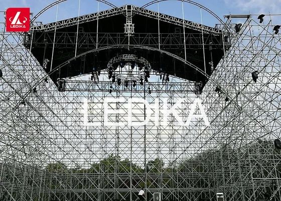 Flexible and Adaptable Aluminum Stage Roof Truss for Various Applications